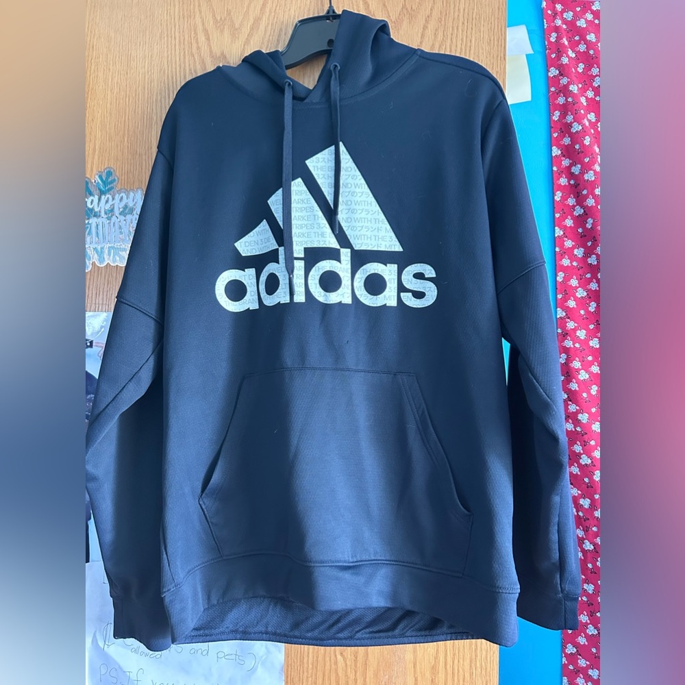 Men’s Dark Navy Adidas Hoodie